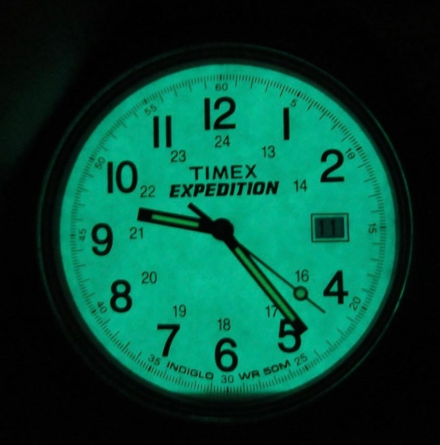 Timex Expedition Indiglo Metal Field